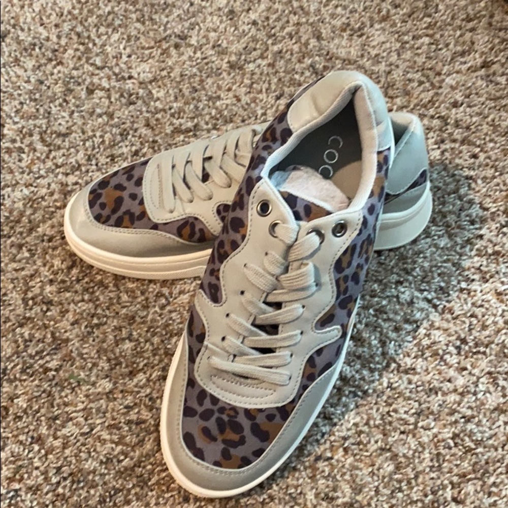 Animal Print Sneakers - NIB